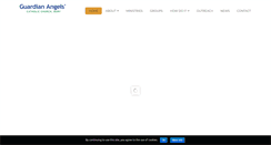 Desktop Screenshot of guardianangels-parish.org